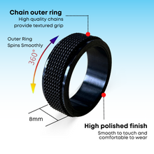 Load image into Gallery viewer, Forge Spinner Ring